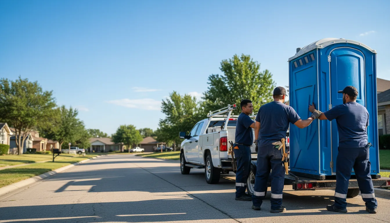 Portable Toilet Rental in Reeves, LA near me